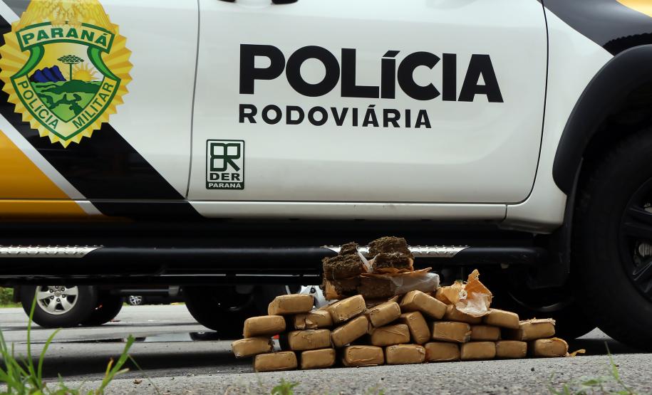 Matinhos, 06 de janeiro de 2019. Operação Verão Paraná 2018/2019 - Flagrante de Tráfico em Matinhos