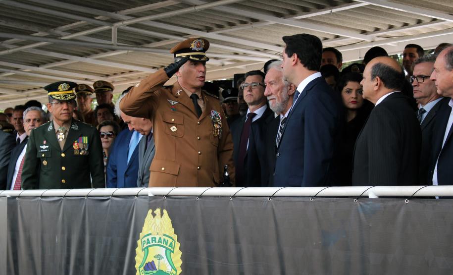 São José dos Pinhais, 08 de janeiro de 2019, Passagem do Comando Geral da PMPR