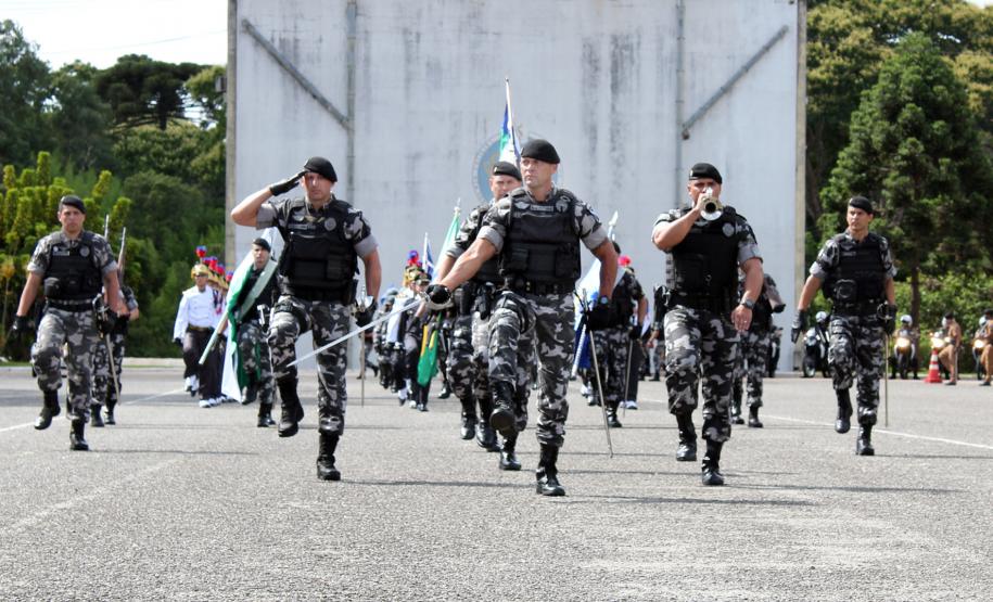 São José dos Pinhais, 08 de janeiro de 2019, Passagem do Comando Geral da PMPR