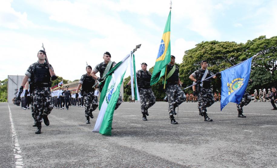 São José dos Pinhais, 08 de janeiro de 2019, Passagem do Comando Geral da PMPR
