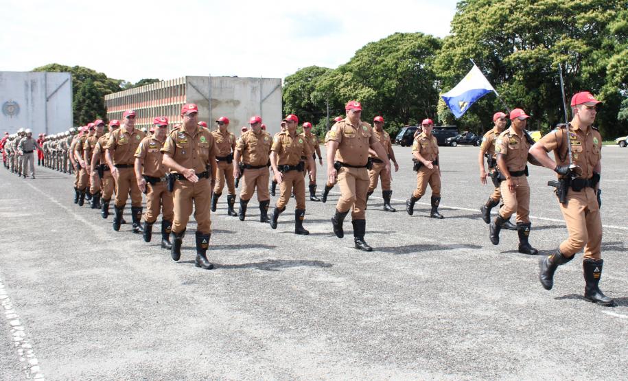 São José dos Pinhais, 08 de janeiro de 2019, Passagem do Comando Geral da PMPR