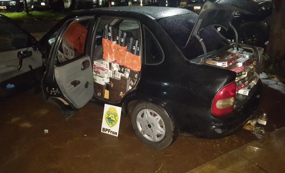 Mercadorias contrabandeadas são apreendidas pelo BPFron no Oeste do estado
