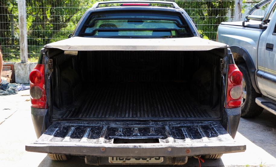 Guaratuba, 11 de janeiro de 2019. Flagrante de Transporte Irregular de Palmito