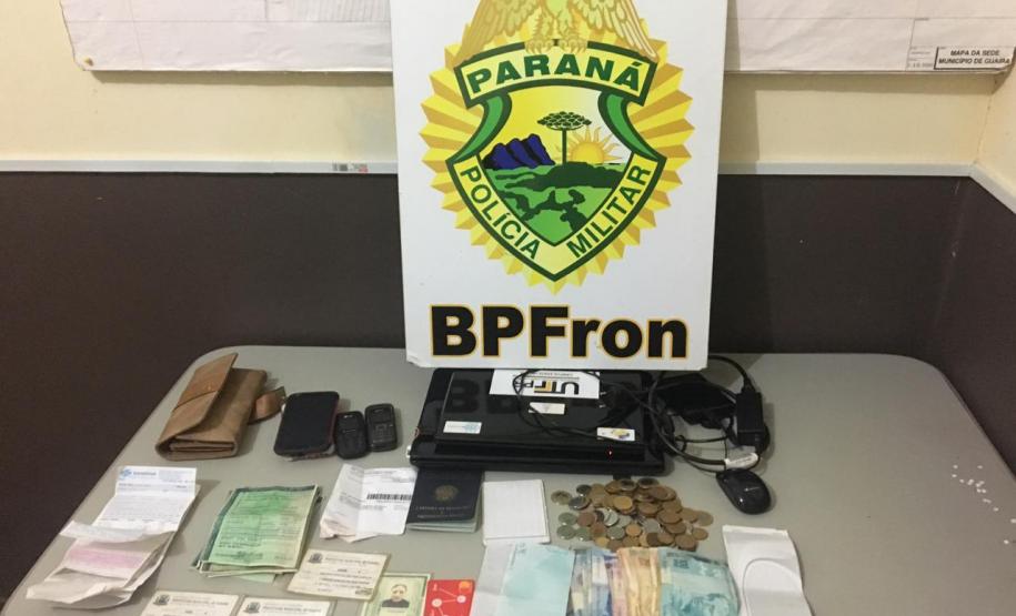 Contrabandos são apreendidos em depósito por policiais militares do BPFron no Oeste do estado