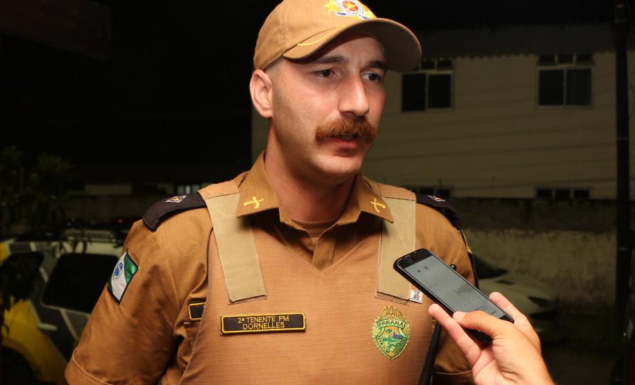 Câmeras de segurança auxiliam PM a prender grupo praticando tráfico em Ipanema, no Litoral do Paraná