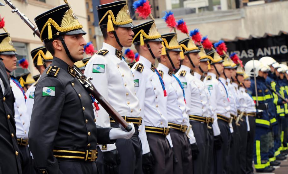 Curitiba, 21 de janeiro de 2019 - Passagem de comando corpo de bombeiros paraná