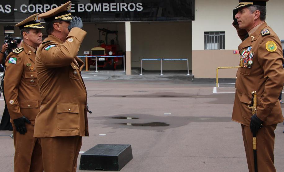 Corpo de Bombeiros recebe novo Comandante durante solenidade na Capital do estado