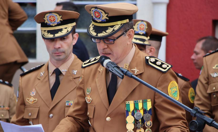 Curitiba, 21 de janeiro de 2019 - Passagem de comando corpo de bombeiros paraná