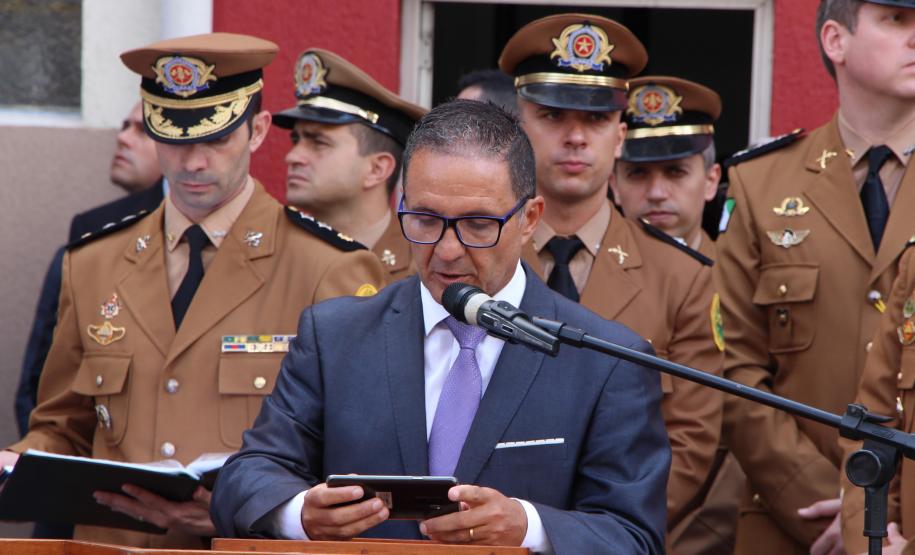 Curitiba, 21 de janeiro de 2019 - Passagem de comando corpo de bombeiros paraná