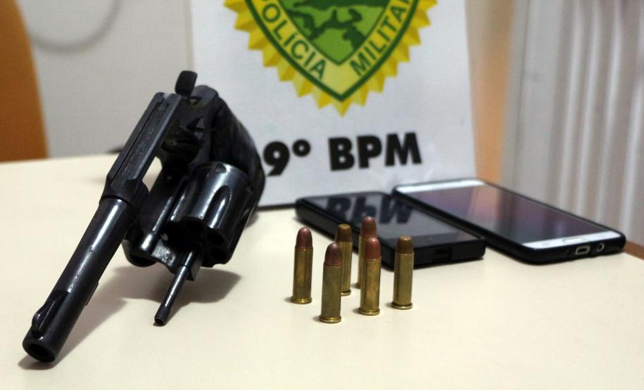 Pontal do Paraná, 23 de janeiro de 2019. Operação Verão 2018/2019 - Flagrante de Posse de Arma de Fogo