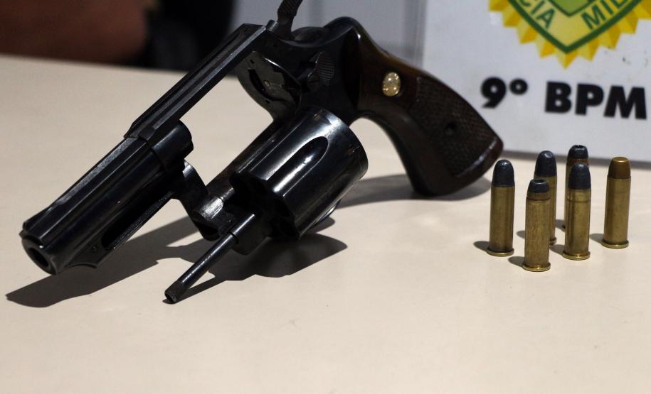 Paranaguá, 29 de Janeiro de 2019. Apreensão de Arma de Fogo