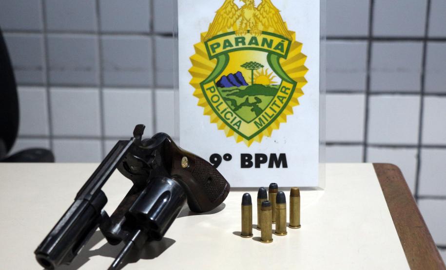 Paranaguá, 29 de Janeiro de 2019. Apreensão de Arma de Fogo