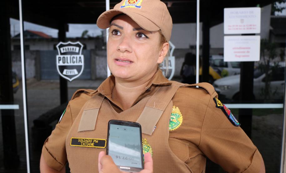 Matinhos, 03 de fevereiro de 2019. Operação Verão 2018/2019 - Flagrante Arma de Fogo