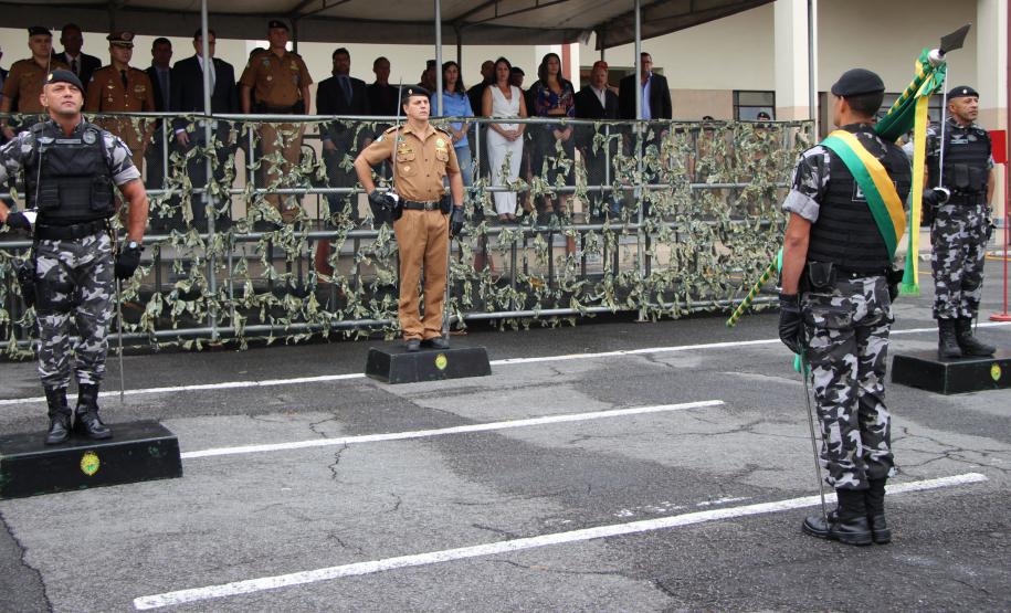 Batalhão de Operações Especiais recebe novo comandante em Curitiba