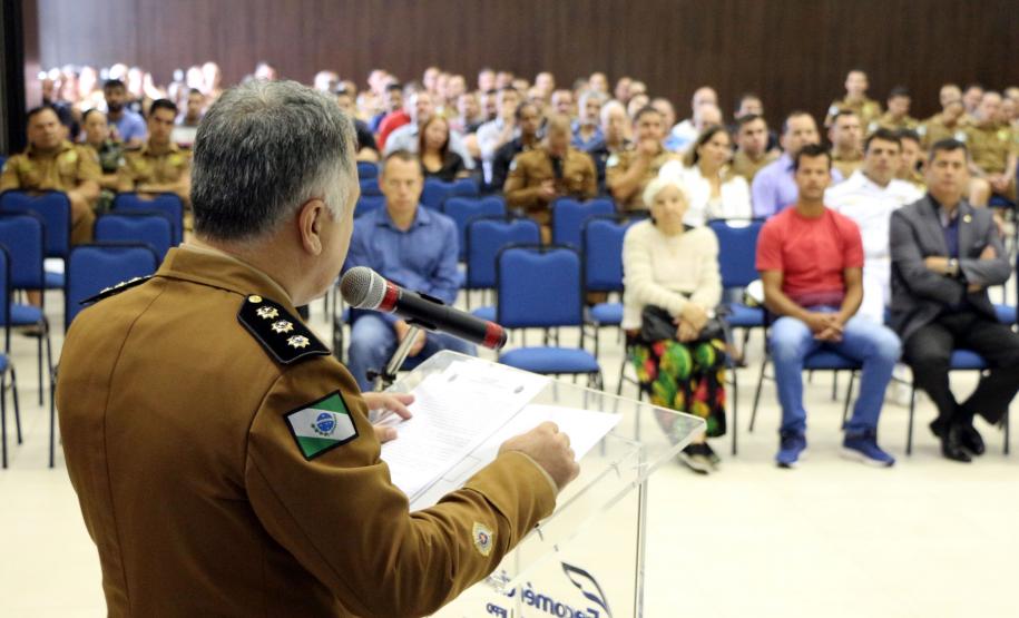 Matinhos, 05 de fevereiro de 2019. Operação Verão 2018/2019 - PAssagem de Comando