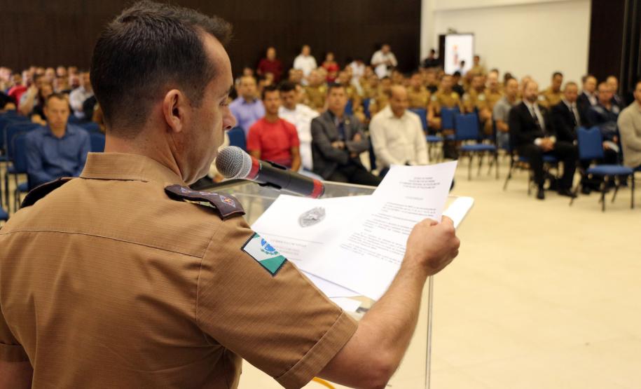 Matinhos, 05 de fevereiro de 2019. Operação Verão 2018/2019 - PAssagem de Comando