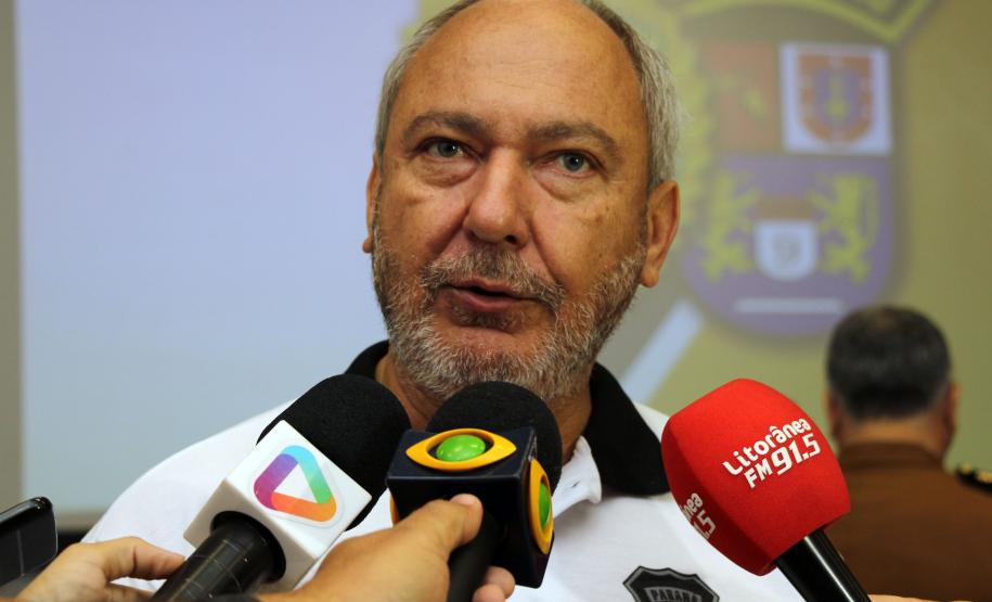 Matinhos, 05 de fevereiro de 2019. Operação Verão 2018/2019 - PAssagem de Comando