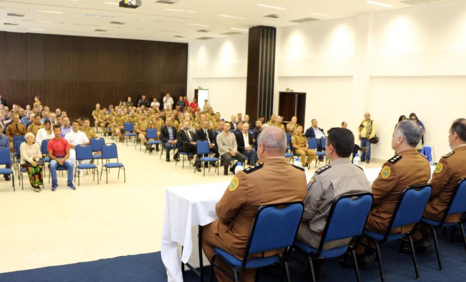 Matinhos, 05 de fevereiro de 2019. Operação Verão 2018/2019 - PAssagem de Comando