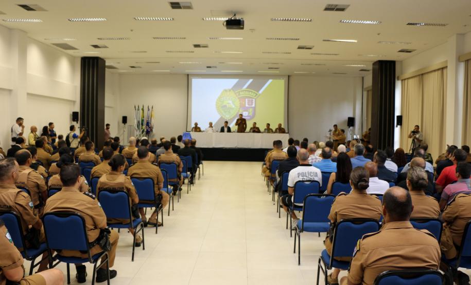 Matinhos, 05 de fevereiro de 2019. Operação Verão 2018/2019 - PAssagem de Comando