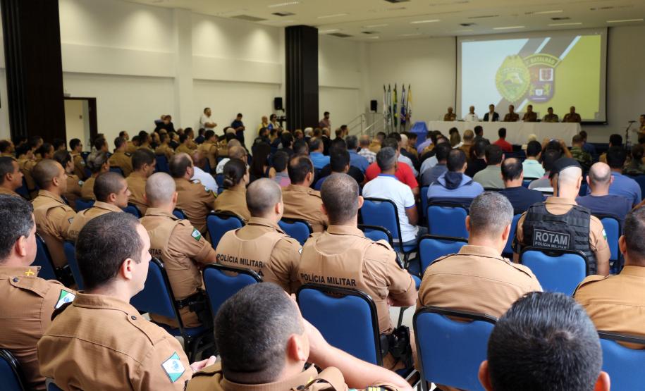 Matinhos, 05 de fevereiro de 2019. Operação Verão 2018/2019 - PAssagem de Comando