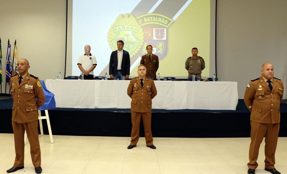 Matinhos, 05 de fevereiro de 2019. Operação Verão 2018/2019 - PAssagem de Comando