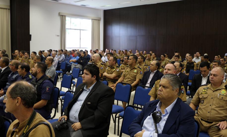 Matinhos, 05 de fevereiro de 2019. Operação Verão 2018/2019 - PAssagem de Comando