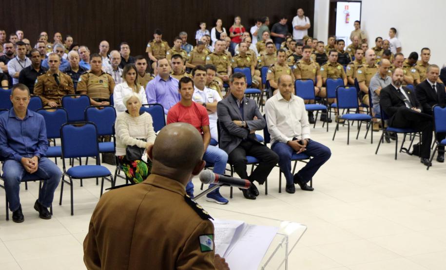 Matinhos, 05 de fevereiro de 2019. Operação Verão 2018/2019 - PAssagem de Comando