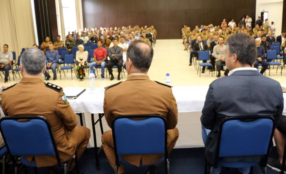 Matinhos, 05 de fevereiro de 2019. Operação Verão 2018/2019 - PAssagem de Comando