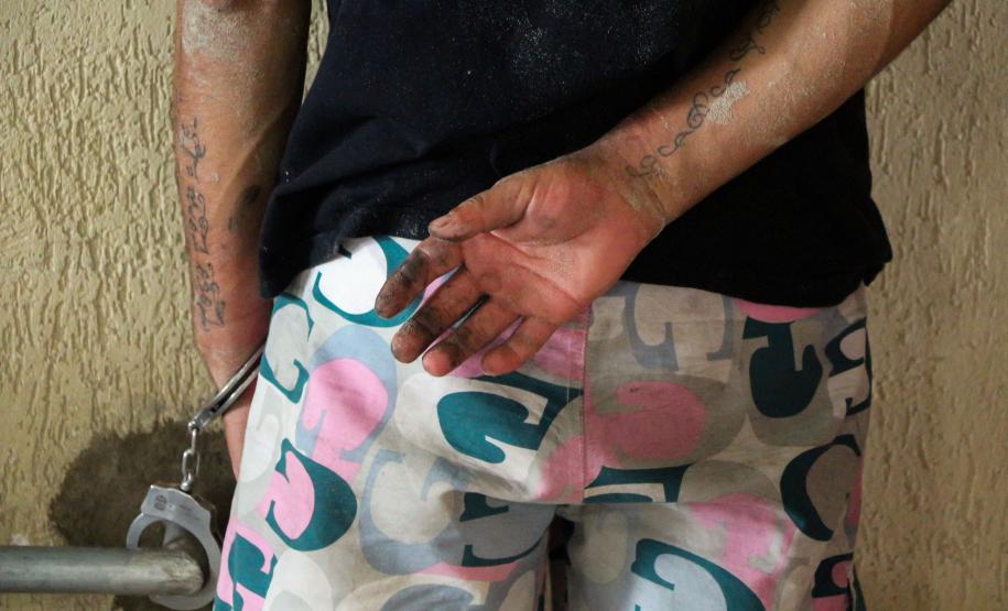 Pontal do Paraná, 04 de fevereiro de 2019. Operação Verão 2018/2019 - Flagrante de Furto