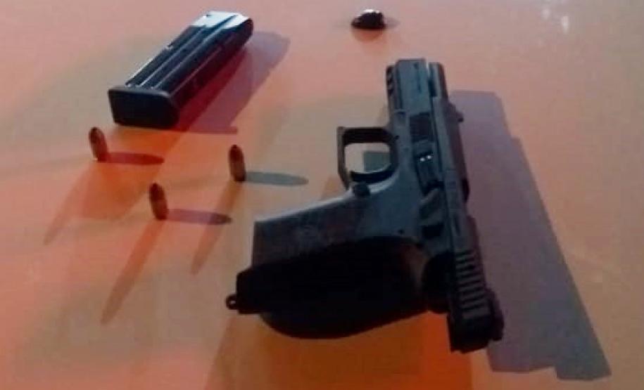 No Oeste do estado, a PM apreende nove armas de fogo e munições em ações distintas