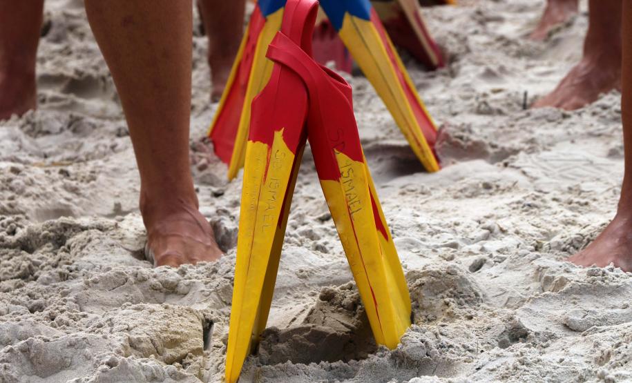 Matinhos, 07 de fevereiro de 2019. Operação Verão 2018/2019 - Formatura dos Bombeiros Guarda-Vidas