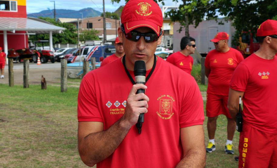 Matinhos, 07 de fevereiro de 2019. Operação Verão 2018/2019 - Formatura dos Bombeiros Guarda-Vidas