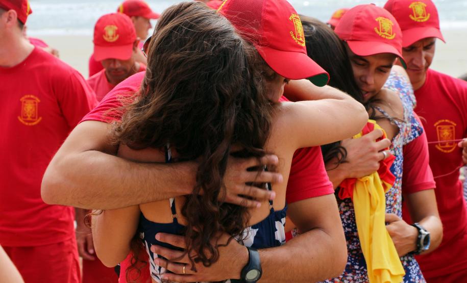 Matinhos, 07 de fevereiro de 2019. Operação Verão 2018/2019 - Formatura dos Bombeiros Guarda-Vidas