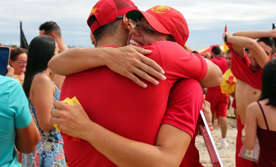 Matinhos, 07 de fevereiro de 2019. Operação Verão 2018/2019 - Formatura dos Bombeiros Guarda-Vidas