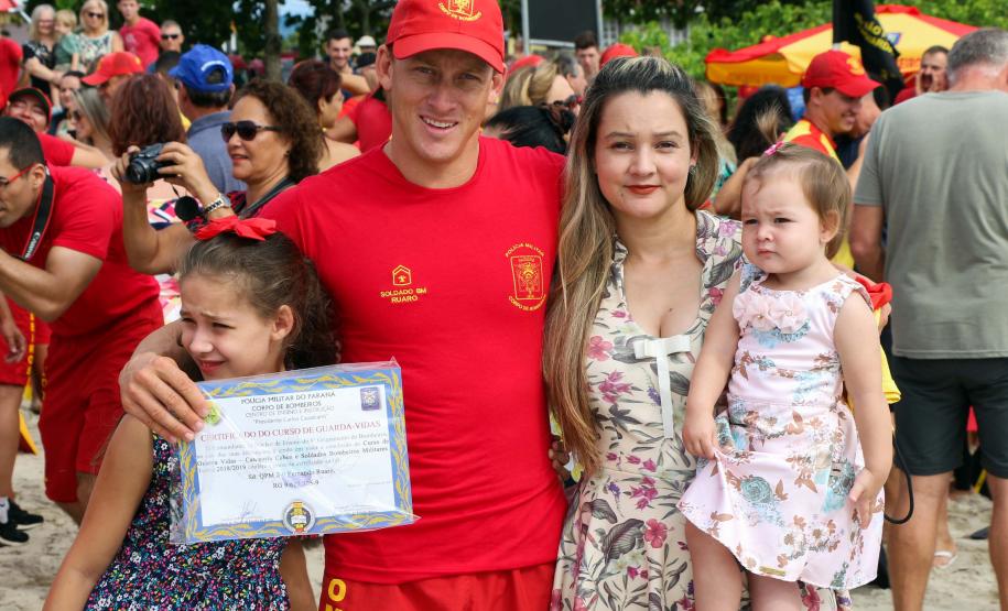 Matinhos, 07 de fevereiro de 2019. Operação Verão 2018/2019 - Formatura dos Bombeiros Guarda-Vidas