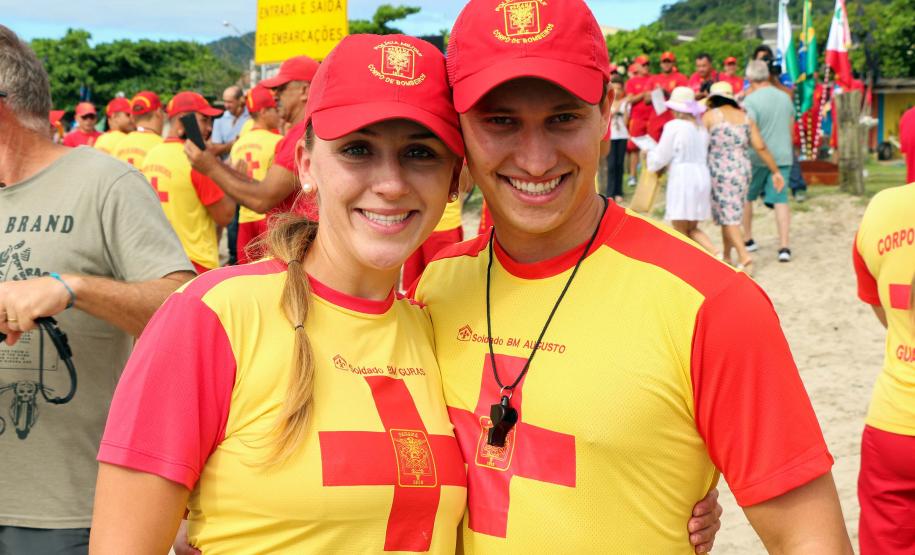 Matinhos, 07 de fevereiro de 2019. Operação Verão 2018/2019 - Formatura dos Bombeiros Guarda-Vidas