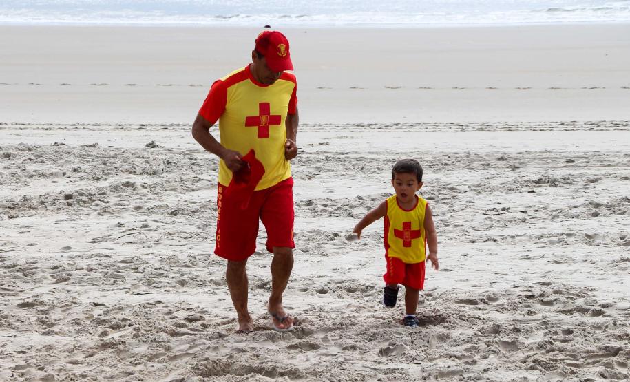 Matinhos, 07 de fevereiro de 2019. Operação Verão 2018/2019 - Formatura dos Bombeiros Guarda-Vidas