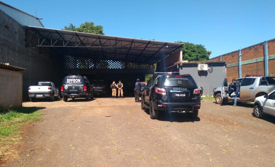 Durante Operação Sul foram apreendidos pneus, cigarros e produtos contrabandeados no Oeste do estado