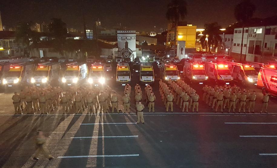 Operação contra perturbação de sossego da PM em Curitiba e RMC termina com 38 detidos e 32 conjuntos de som apreendidos