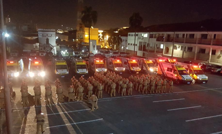 Operação contra perturbação de sossego da PM em Curitiba e RMC termina com 38 detidos e 32 conjuntos de som apreendidos