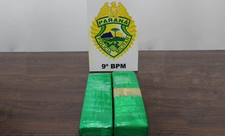 Em duas ocorrências distintas, PM apreende mais de cinco quilos de maconha no Litoral