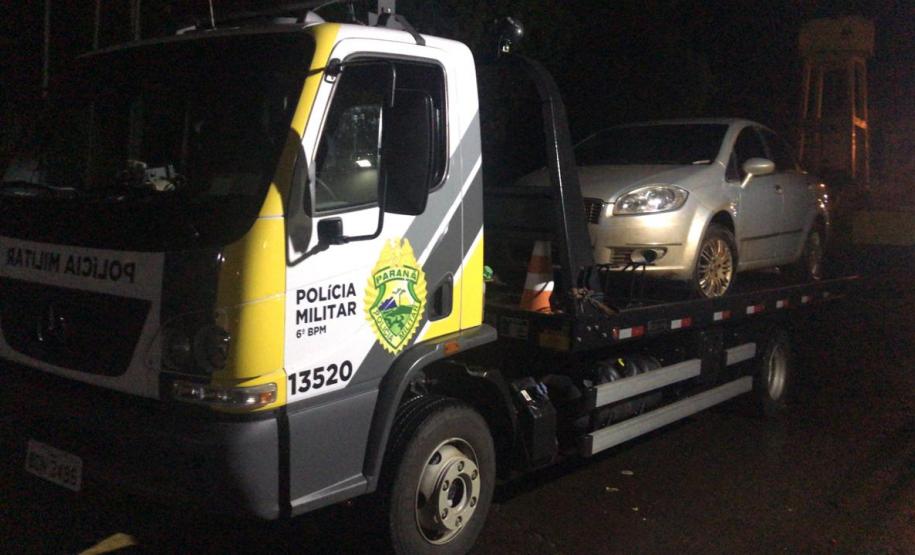 BPRv apreende 25 caixas de cigarros contrabandeados no Oeste do estado