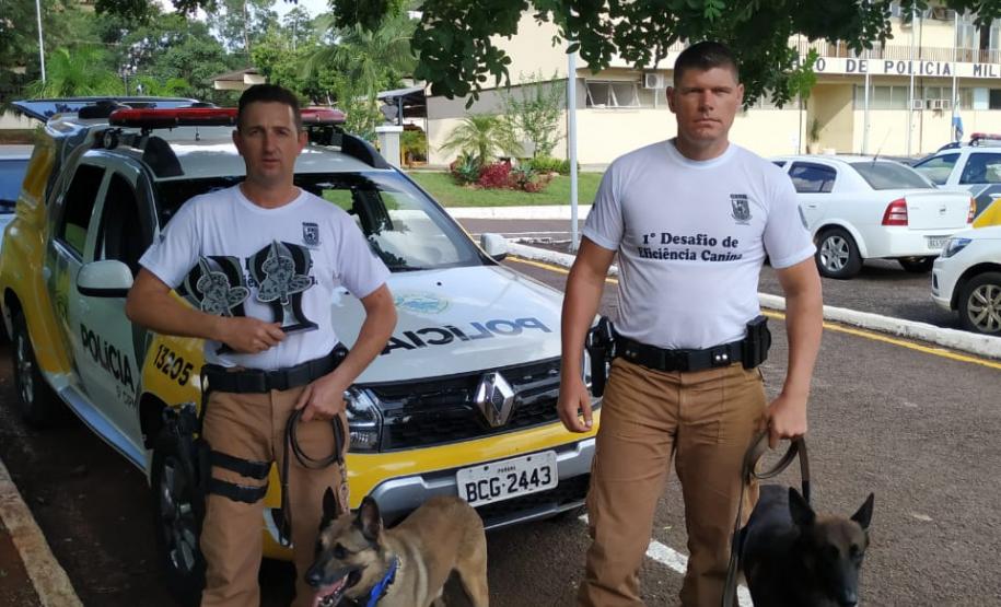 Cão Thor conquista o pódio do 1º Desafio de Eficiência Canina, no Oeste do estado