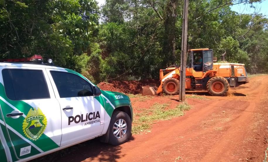 Levantamento do BPAmb-FV aponta o fechamento de 65 portos clandestinos em diversas cidades do Interior do Estado