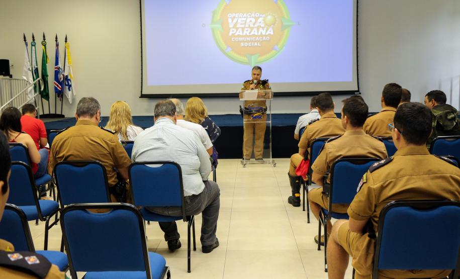 Matinhos, 22 de fevereiro de 2019. Operação Verão 2018/2019 - Reunião de Balanço Geral dos Dois Meses de Operação Verão