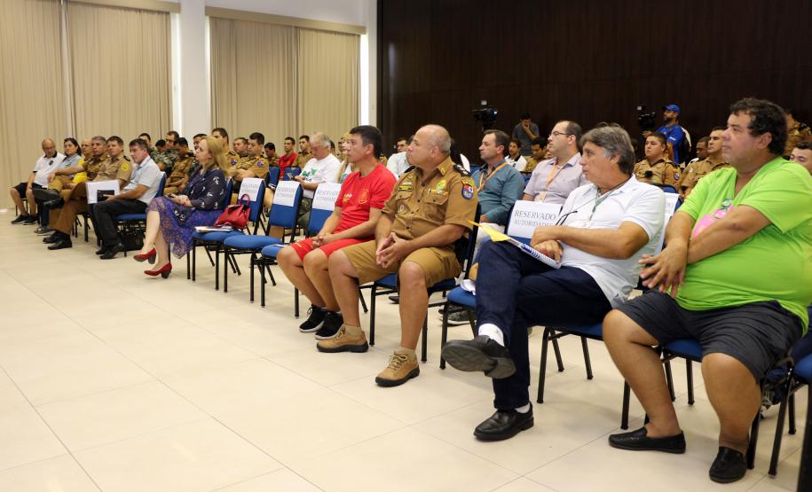 Matinhos, 22 de fevereiro de 2019. Operação Verão 2018/2019 - Reunião de Balanço Geral dos Dois Meses de Operação Verão