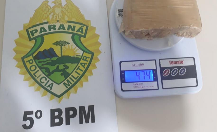 Meio quilo de crack é apreendido pela Polícia Militar de Londrina (PR)