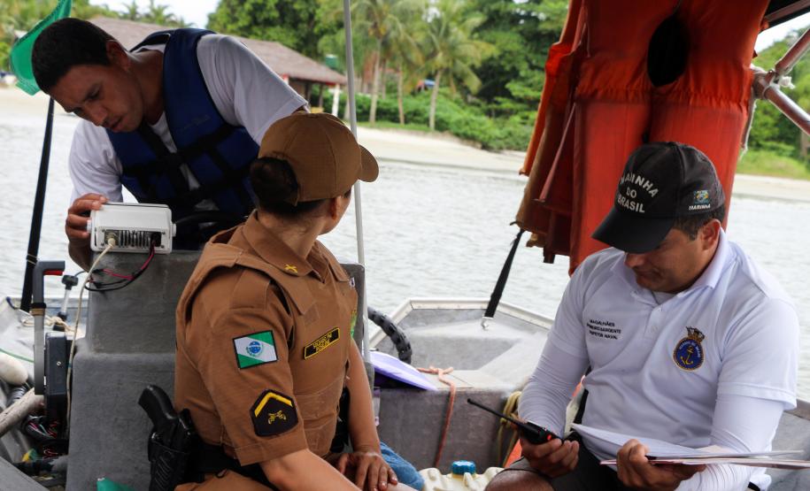 Pontal do Paraná, 01 de março de 2019. Operação Verão 2018/2019 - Operação Maré Seca