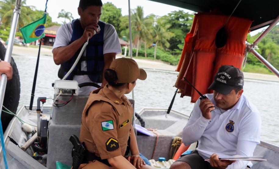 Pontal do Paraná, 01 de março de 2019. Operação Verão 2018/2019 - Operação Maré Seca