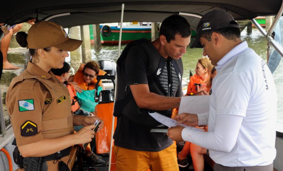 Pontal do Paraná, 01 de março de 2019. Operação Verão 2018/2019 - Operação Maré Seca